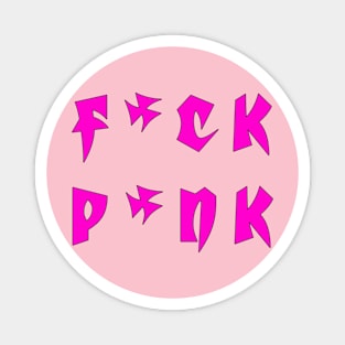 pinkpink screams Magnet